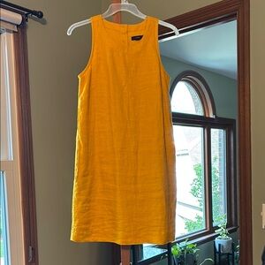 Yellow Sleeveless Dress